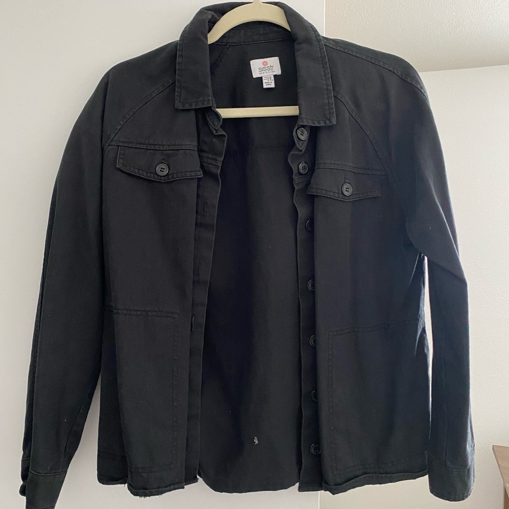 SISSTR REVOLUTION BLACK JACKET